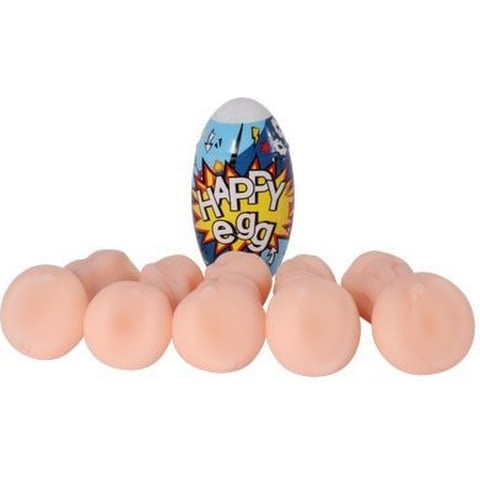 Мастурбатор в яйце "Happy Egg" реалистичная вагина 