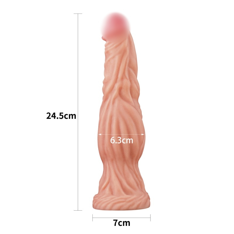 Фаллоимитатор рельефный "Nature Cock 9.5" супер реалистичный 